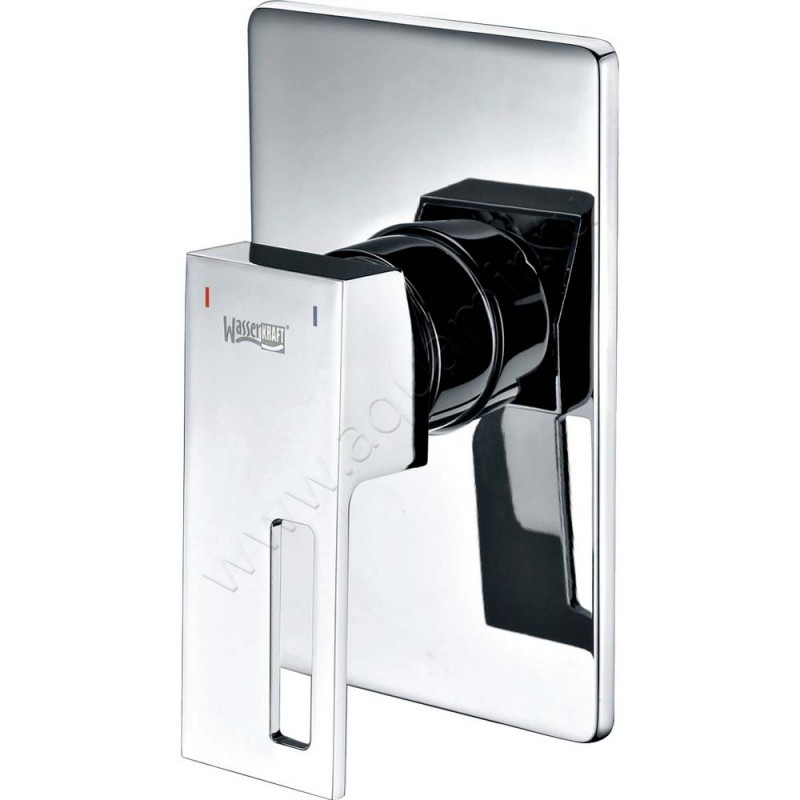 Гигиенический душ Wasserkraft со смесителем, хром A01556 в интерьере