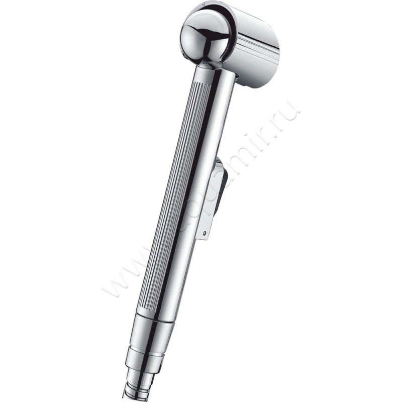 Гигиенический душ Wasserkraft со смесителем, белый/хром A010657WHITE в интерьере