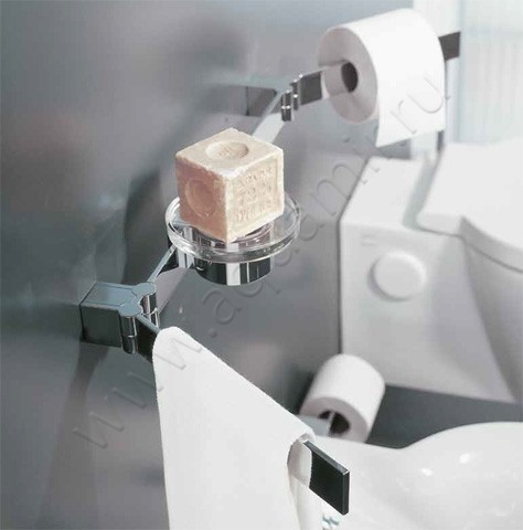 Мыльница настенная Emco Liaison 173000100 в интерьере