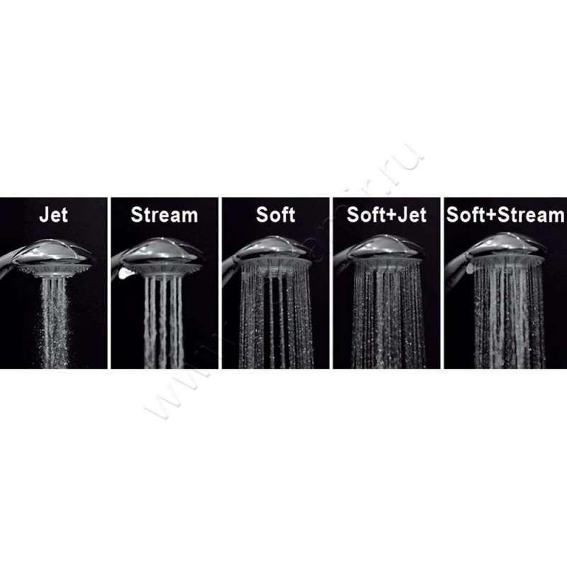 Душевая лейка Ravak X07P008 в интерьере