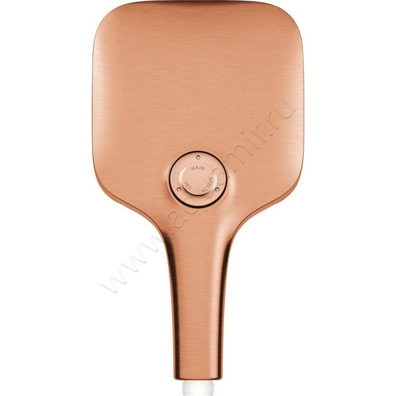 Душевая лейка Grohe Rainshower SmartActive 130 Cube 26582DL0 в интерьере