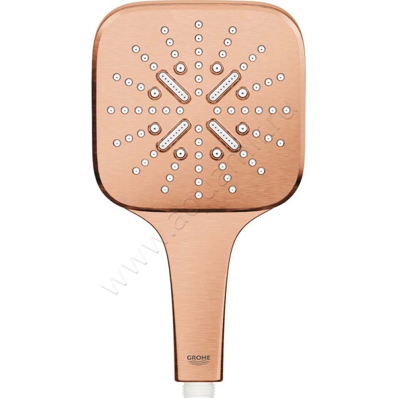 Душевая лейка Grohe Rainshower SmartActive 130 Cube 26582DL0 в интерьере