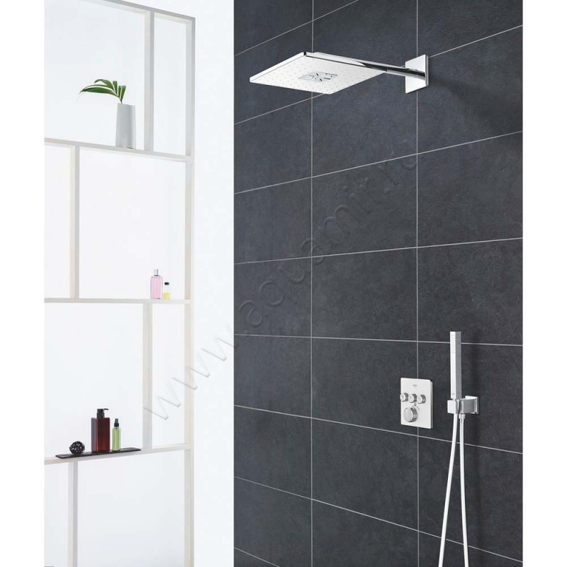 Верхний душ Grohe Rainshower SmartActive 26479LS0 в интерьере