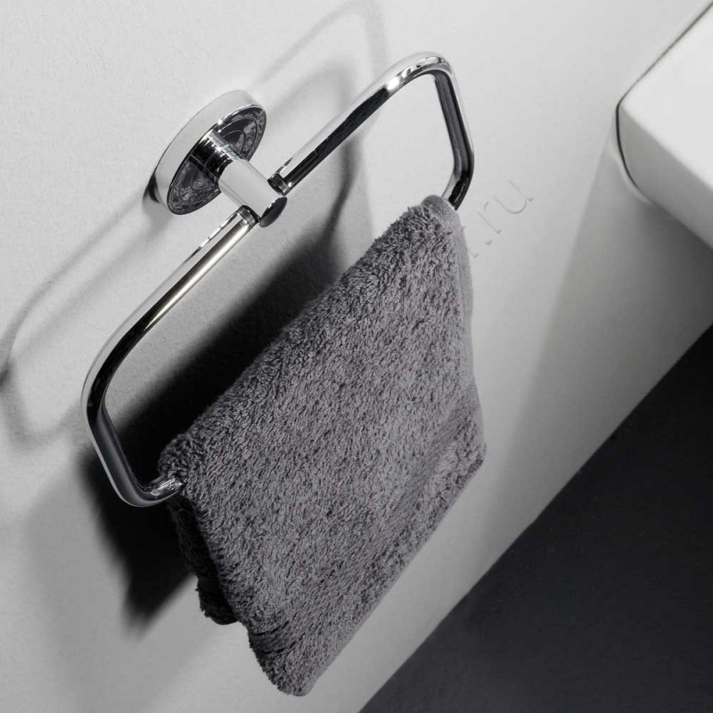 Полотенцедержатель Emco Polo 21 см 075500100 в интерьере
