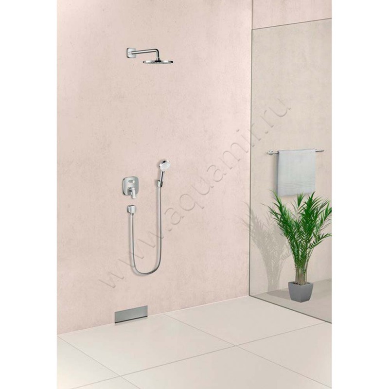 Верхний душ Hansgrohe Crometta 26724000 в интерьере