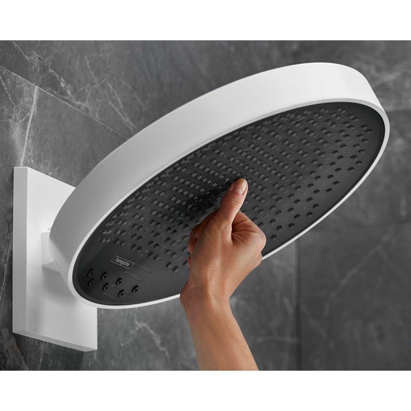 Верхний душ Hansgrohe Rainfinity 26234700 в интерьере