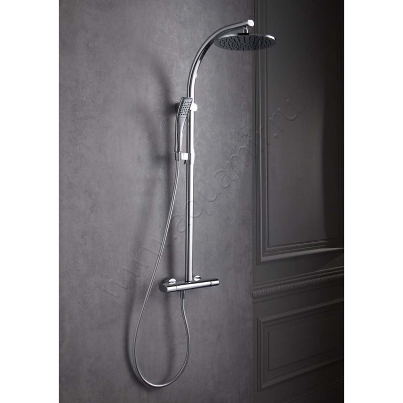 Верхний душ Jacob Delafon Eo E14568CP в интерьере