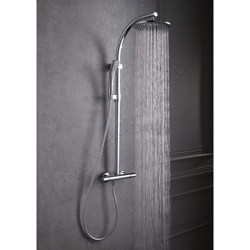 Верхний душ Jacob Delafon Eo E14568CP в интерьере