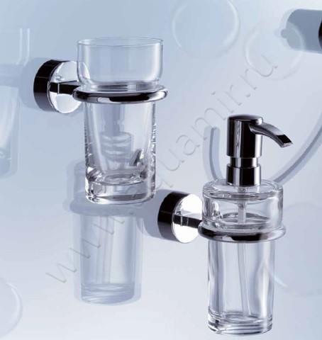 Дозатор Emco Rondo 2 хром 452100102 в интерьере