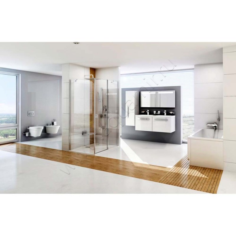 Верхний душ Ravak Chrome X07P016 в интерьере