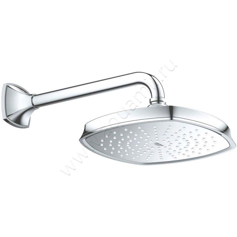 Кронштейн для верхнего душа Grohe Grandera 27986000 в интерьере