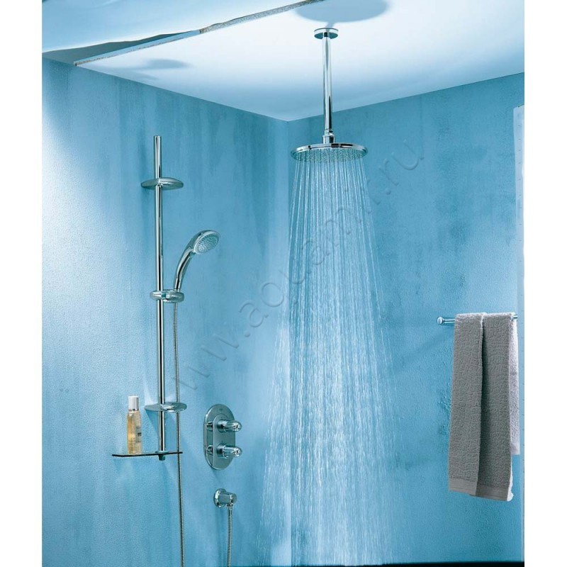 Кронштейн для верхнего душа Grohe Rainshower 28497000 в интерьере