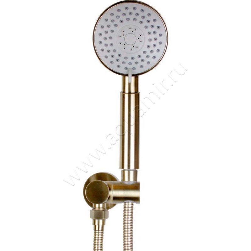 Душевой комплект Bronze de Luxe Scandi 145821BR в интерьере