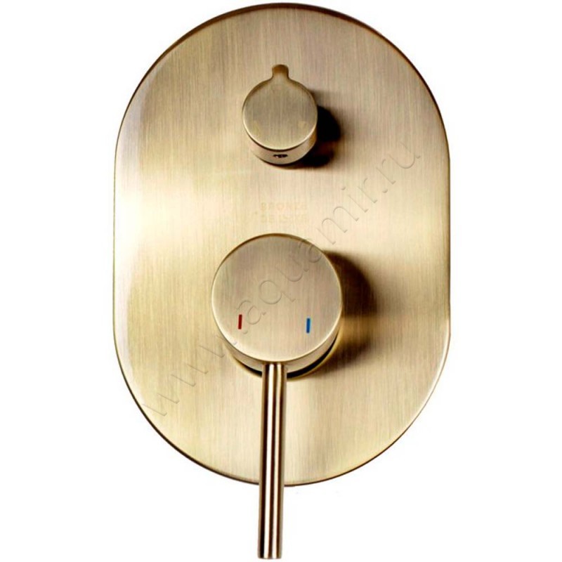 Душевой комплект Bronze de Luxe Scandi 145821BR в интерьере