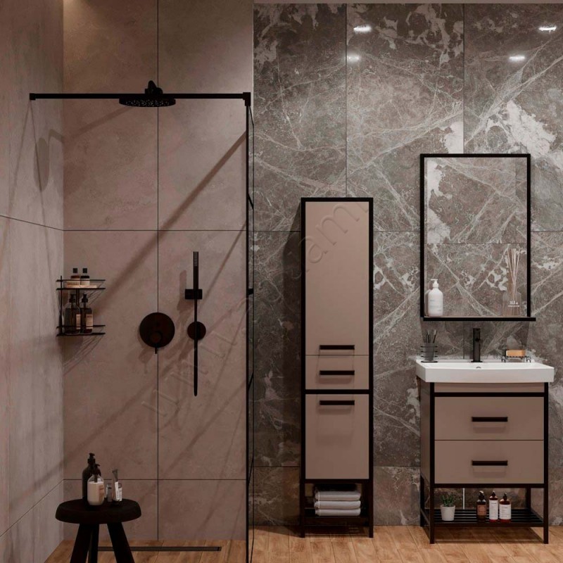 Душевой комплект Vitra Origin A4926636EXP в интерьере