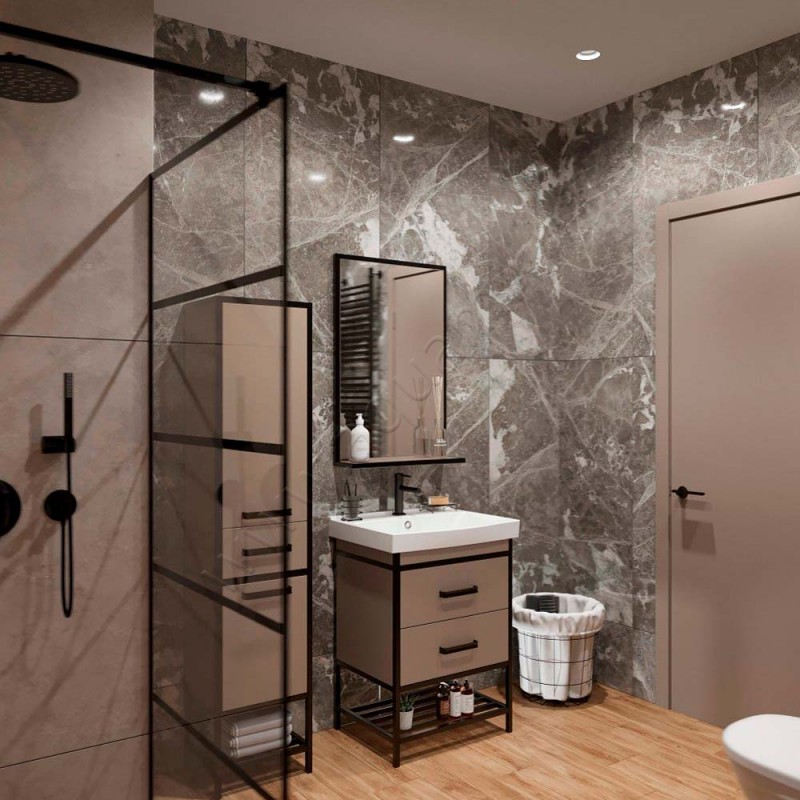 Душевой комплект Vitra Origin A4926636EXP в интерьере