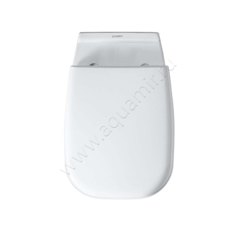 Крышка-сиденье Duravit D-Code 48,5 x 36,1 см, белый глянец/white 0060310000 в интерьере