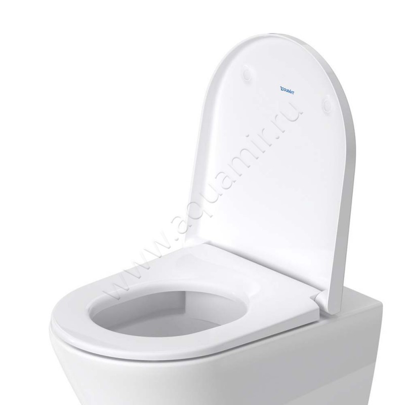 Крышка-сиденье Duravit D-Neo с микролифтом, белый 0021690000 в интерьере