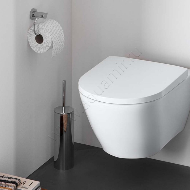Крышка-сиденье Duravit D-Neo с микролифтом, белый 0021690000 в интерьере
