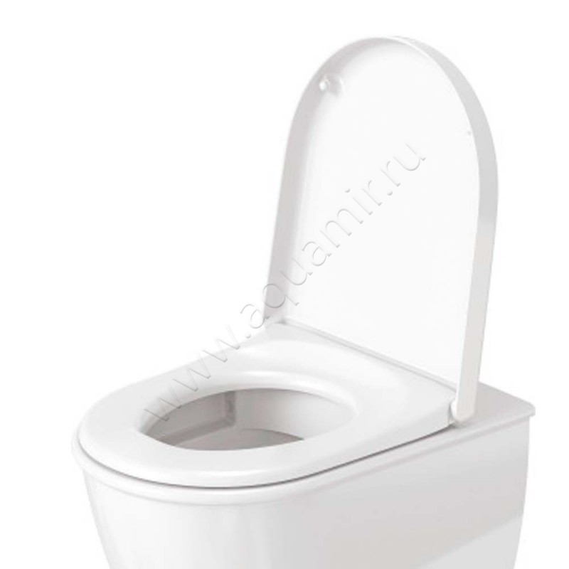 Крышка-сиденье Duravit Darling New 43,6 x 37 см, белый глянец/white 0069810000 в интерьере