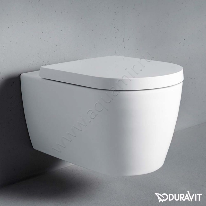 Крышка-сиденье Duravit ME by Starck 45,8 x 37,4 см, белый глянец/white 0020012600 в интерьере