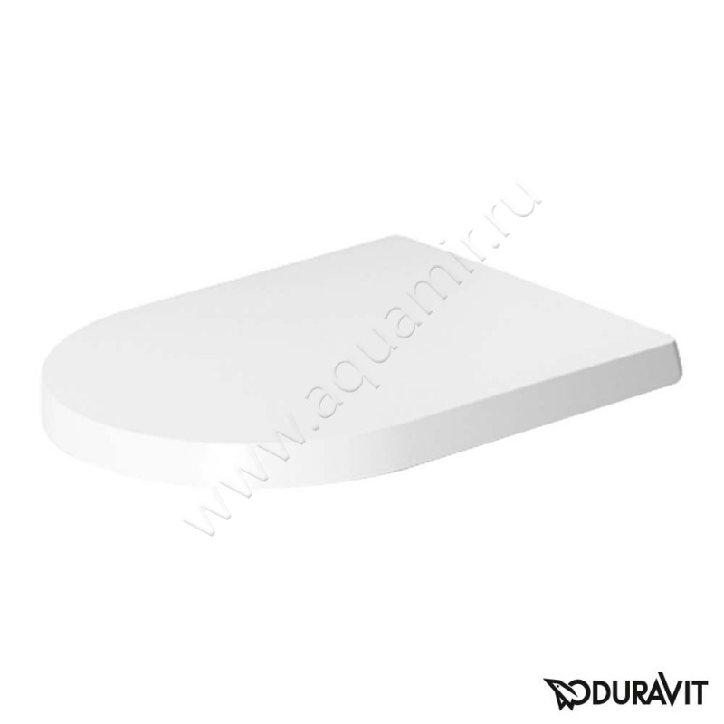 Крышка-сиденье Duravit ME by Starck 43,8 x 37,4 см, белый глянец/white 0020112600 в интерьере
