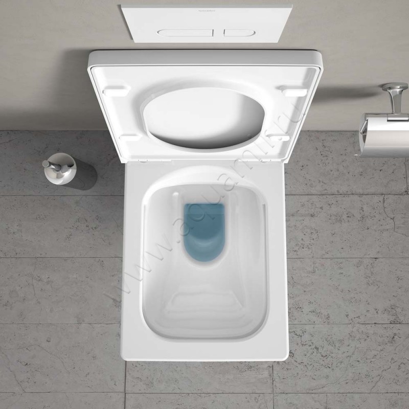 Крышка-сиденье Duravit Vero Air 46,9 x 37,8 см, белый глянец/white 0022010000 в интерьере