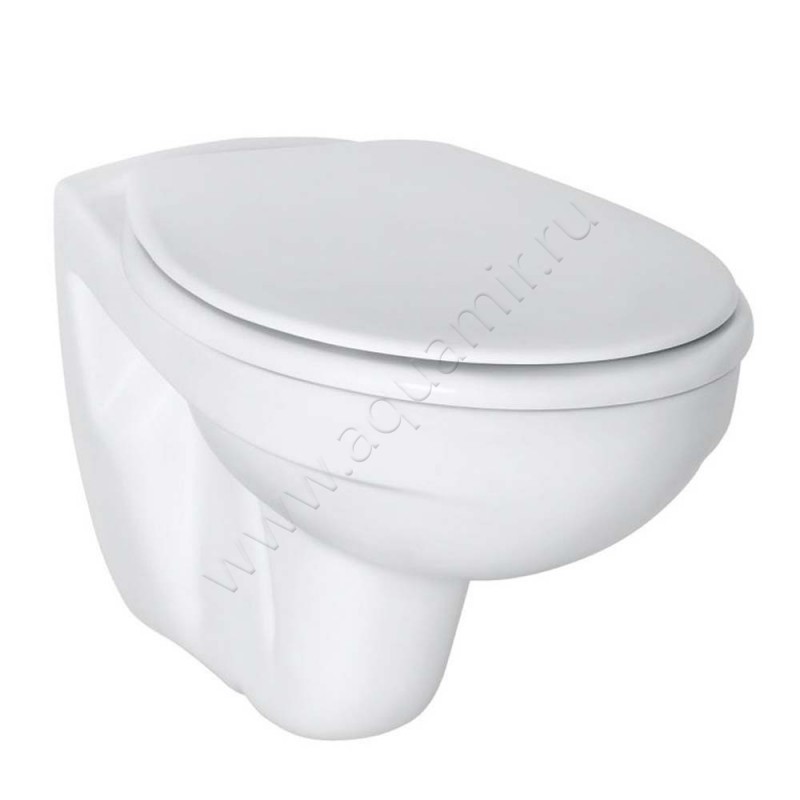 Крышка-сиденье Ideal Standard San ReMo 44,5 x 37 см, белый глянец K705301 в интерьере