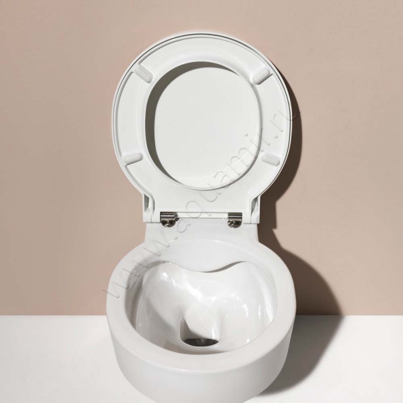 Крышка-сиденье Laufen VAL 45 x 39,5 см, белый матовый 8942817570001 в интерьере