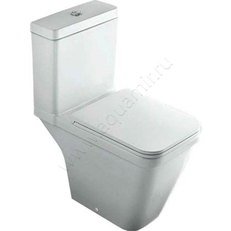 Крышка-сиденье Hatria Erika pro Q белый, микролифт 01Y1FU01 в интерьере