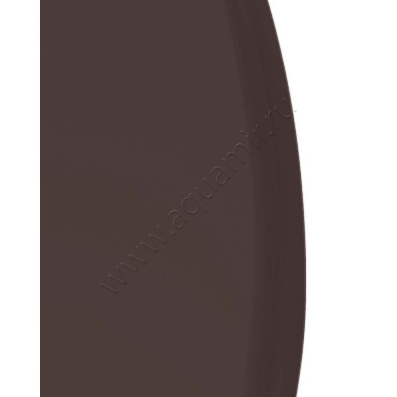 Крышка-сиденье Devon & Devon Westminster 43 x 38 см, коричневый полуматовая/fango 3IBSEFAWOT в интерьере