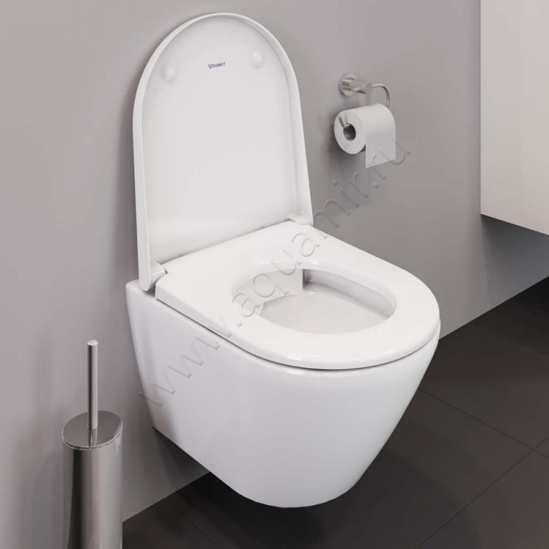 Унитаз подвесной Duravit D-NEO 48 см, белый 2588090000 в интерьере