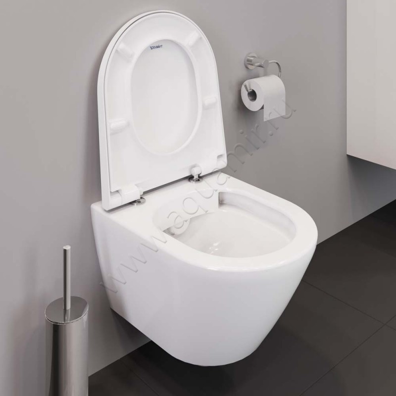 Унитаз подвесной Duravit D-NEO 48 см, белый 2588090000 в интерьере