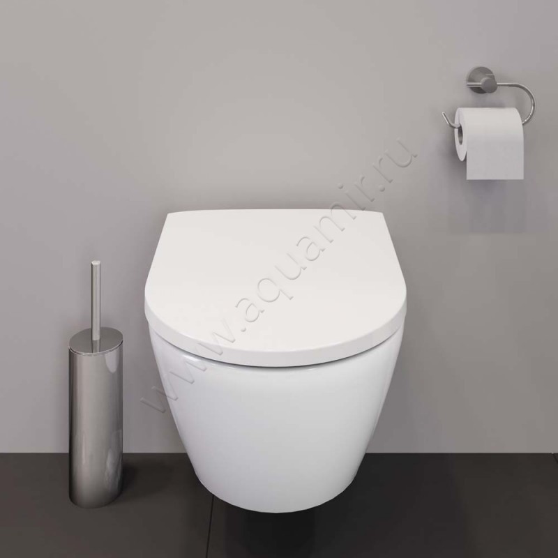 Унитаз подвесной Duravit D-NEO 48 см, белый 2588090000 в интерьере