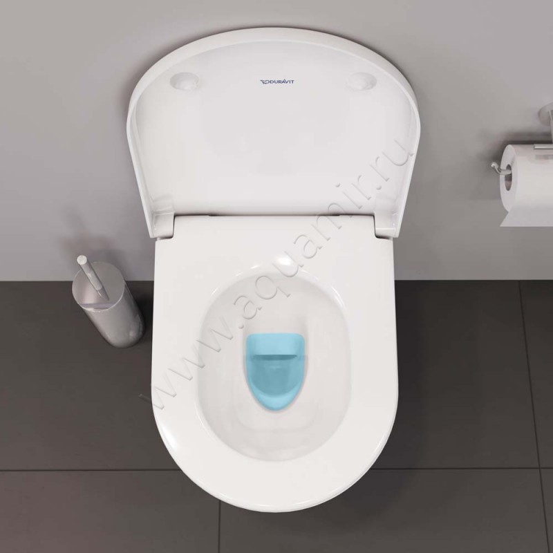 Унитаз подвесной Duravit D-NEO 48 см, белый 2588090000 в интерьере