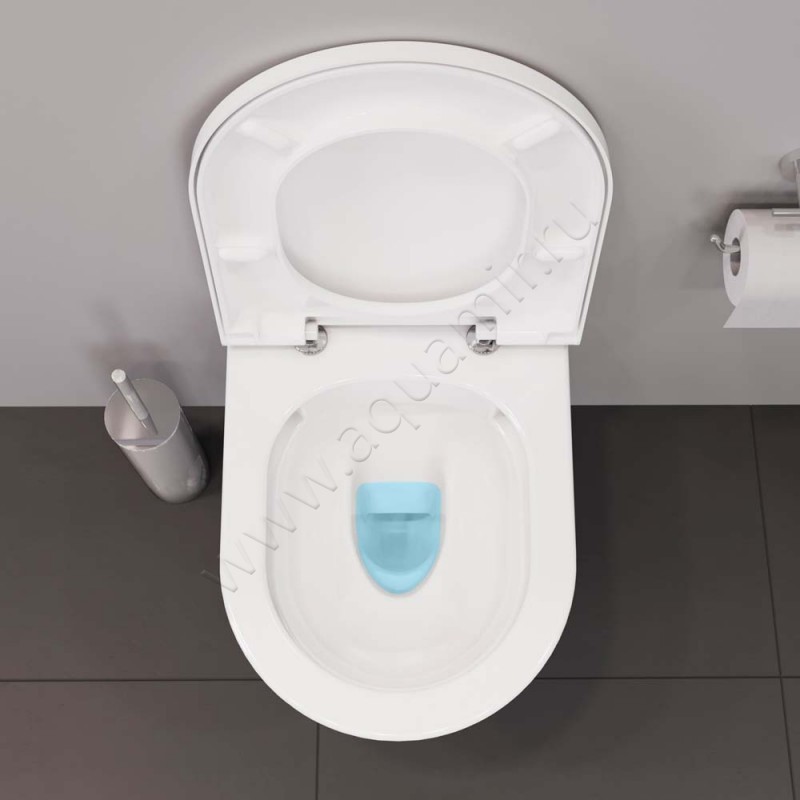 Унитаз подвесной Duravit D-NEO 48 см, белый 2588090000 в интерьере