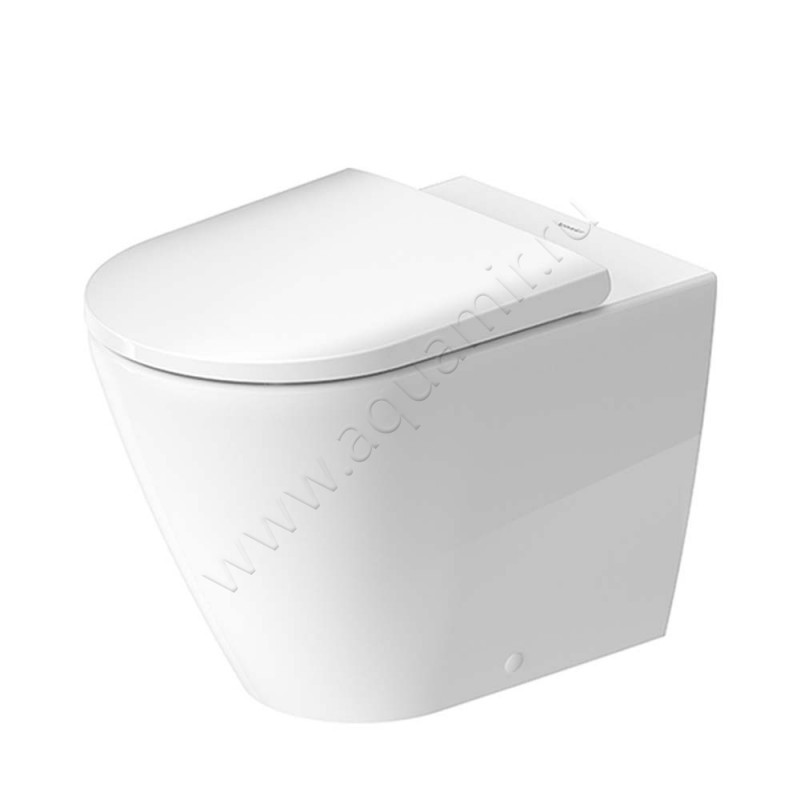 Унитаз приставной Duravit D-NEO 58 см, белый 2003090000 в интерьере