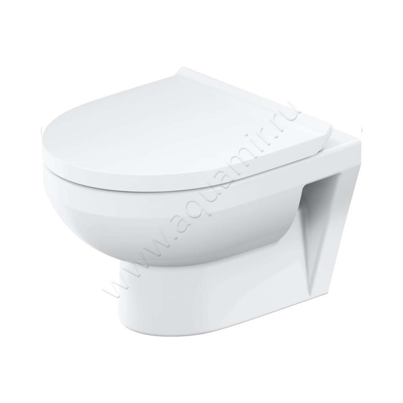 Унитаз подвесной Duravit NO.1 48 см, белый 2575090000 в интерьере