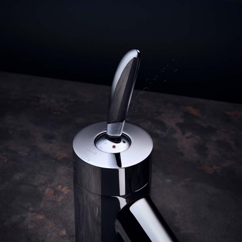 Смеситель для раковины Hansgrohe Axor Starck Classic 10010000 в интерьере