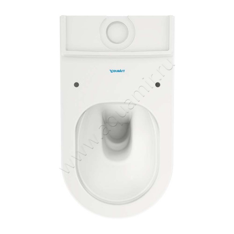 Унитаз напольный Duravit WHITE TULIP 65 см, белый 2197090000 в интерьере