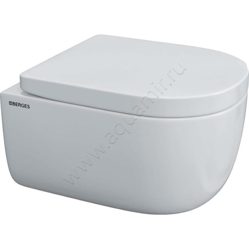 Комплект унитаза с инсталляцией Berges Wasserhaus Novum 043232 в интерьере