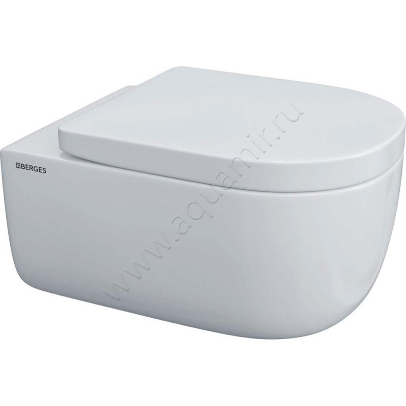 Комплект унитаза с инсталляцией Berges Wasserhaus Novum 043233 в интерьере