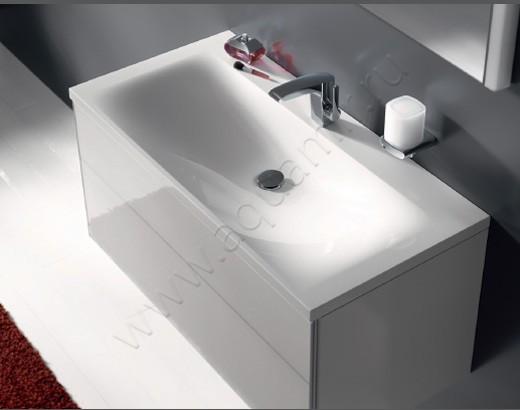 Раковина мебельная накладная Keuco Royal Reflex 80 см 34061318001 в интерьере