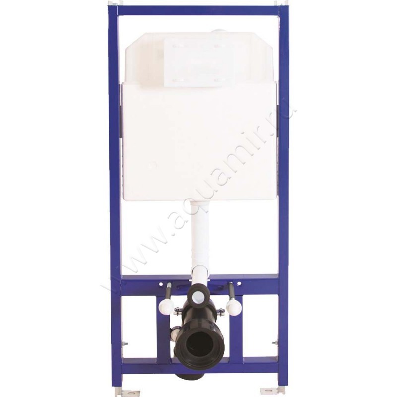 Комплект унитаза с инсталляцией Berges Wasserhaus Novum 043230 в интерьере