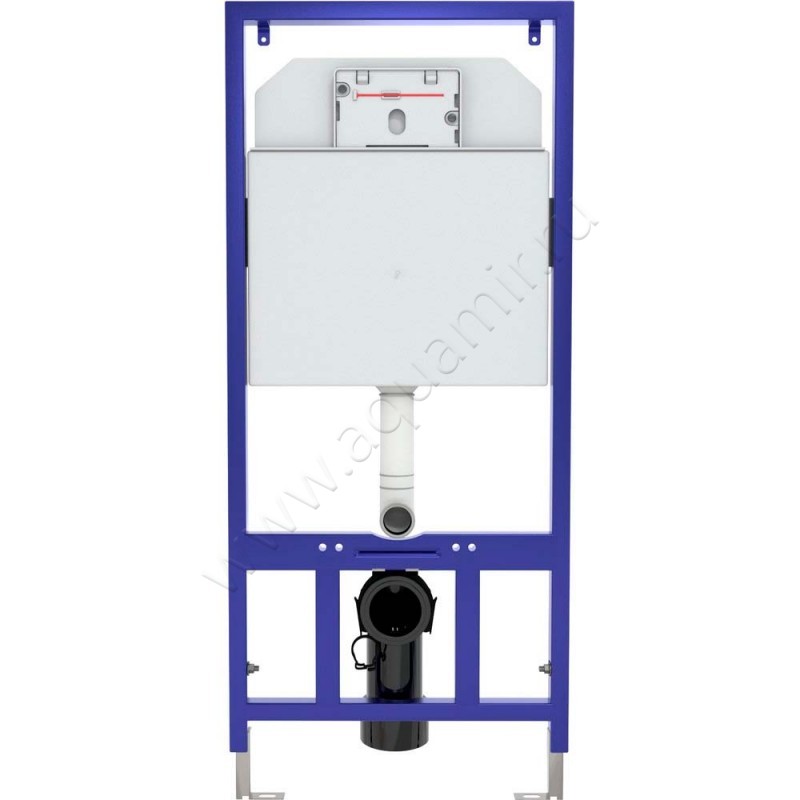 Комплект унитаза с инсталляцией Berges Wasserhaus Novum 047253 в интерьере