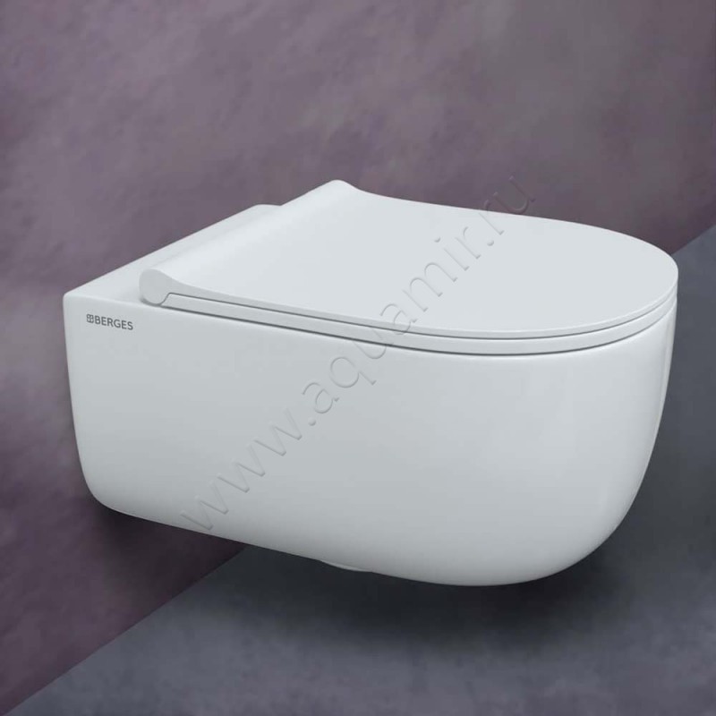 Унитаз подвесной Berges Wasserhaus Ego XL 082118 в интерьере
