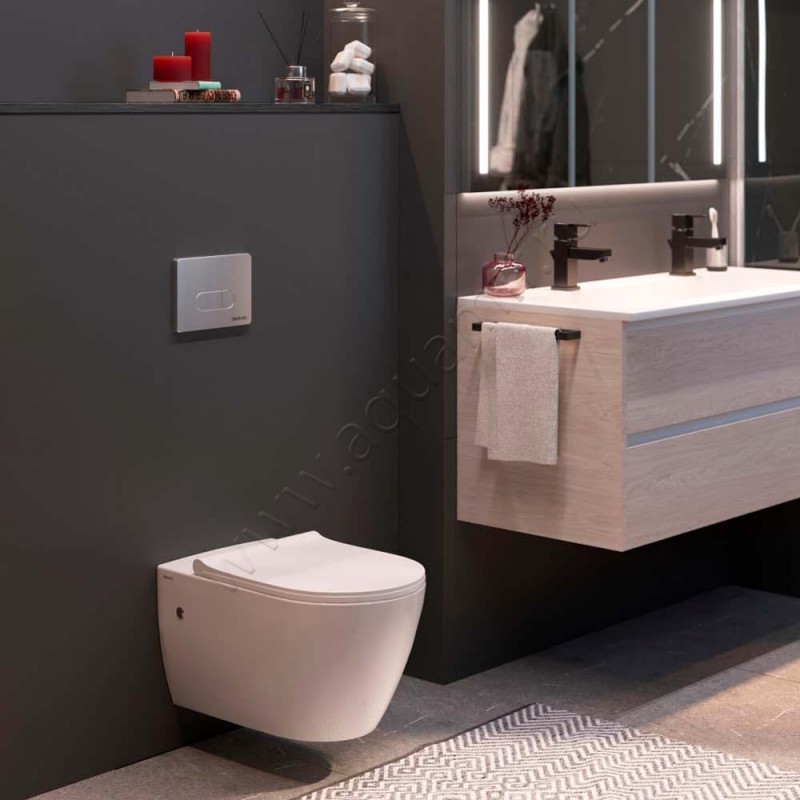 Унитаз подвесной Berges Wasserhaus Mascon 082128 в интерьере