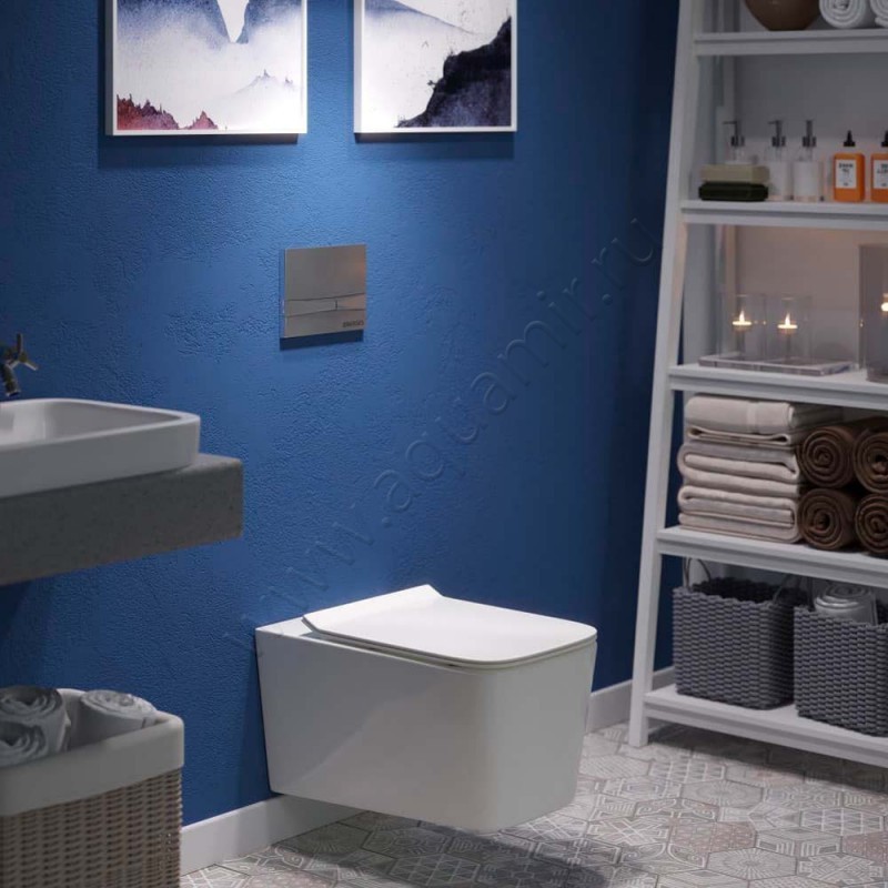 Унитаз подвесной Berges Wasserhaus Floe 082121 в интерьере