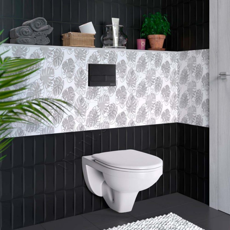 Унитаз подвесной Berges Wasserhaus Gamma 081105 в интерьере