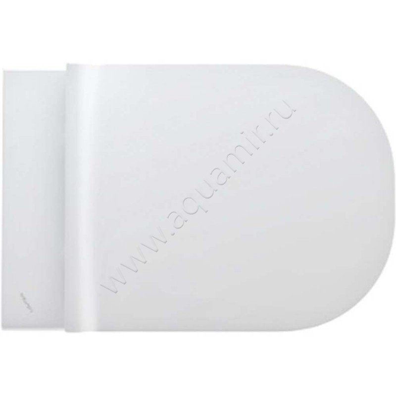 Унитаз подвесной Laufen BASAL с крышкой микролифт, 53 см, безободковый, белый 866E100000001 в интерьере